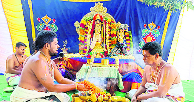వైభవం..సీతారాముల పౌర్ణమి కల్యాణం 1