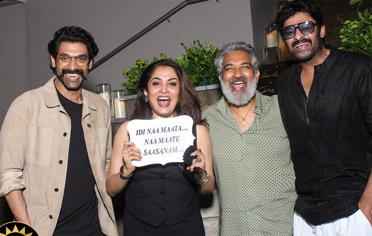 Celebrating 10 Years Of Baahubali Party Photos Goes Viral4