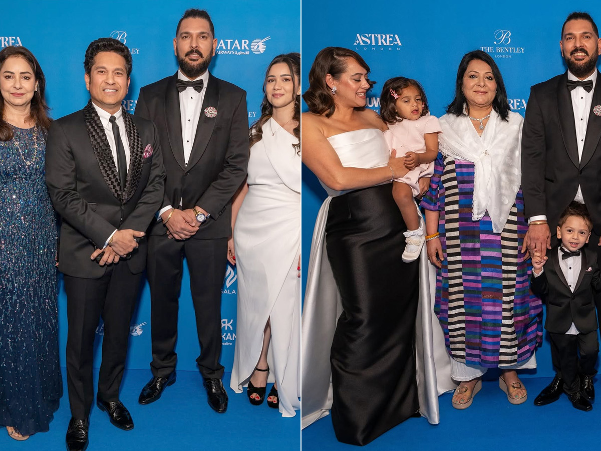 Yuvraj Singh Hosts Star-Studded Charity Dinner Photos1