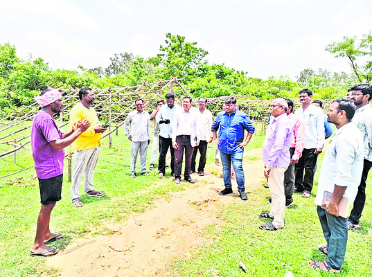 వరద ప్రభావిత ప్రాంతాల్లో పీవో సుడిగాలి పర్యటన 1