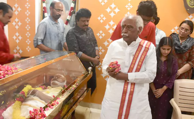 Tollywood Celebrities And Officials Tribute To Kota Srinivasa Rao Photos5