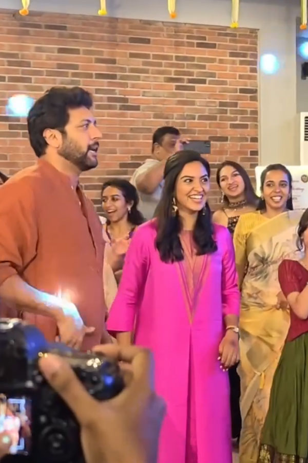 Hero Jayam Ravi Dances At Actor Arjuns wedding Photos4