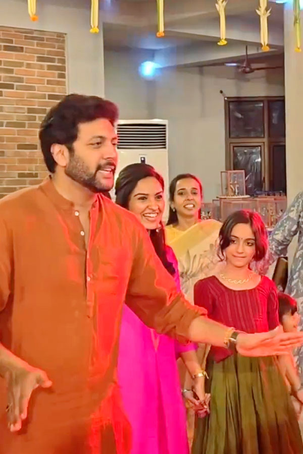 Hero Jayam Ravi Dances At Actor Arjuns wedding Photos7