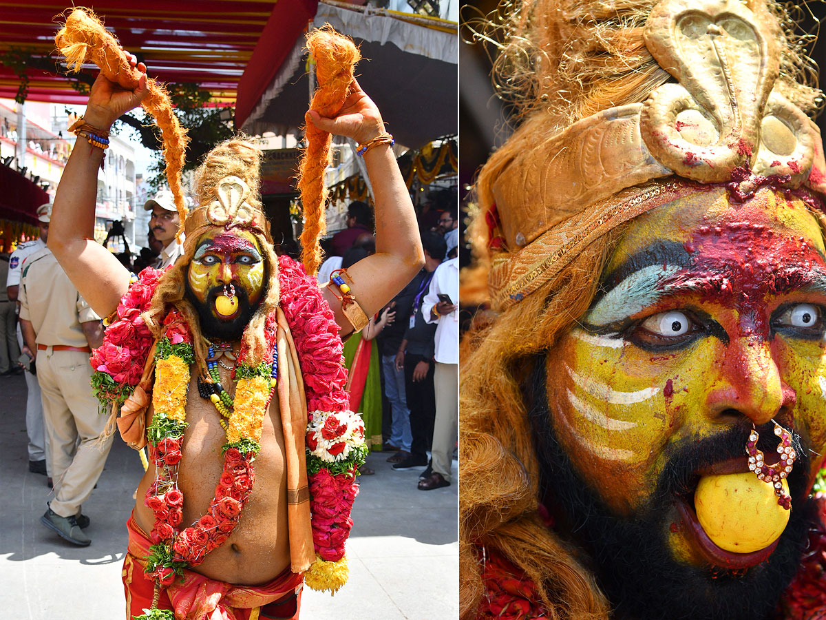 సికింద్రాబాద్‌ ఉజ్జయిని మహాకాళి అమ్మవారి రంగం ఊరేగింపు (ఫొటోలు ...