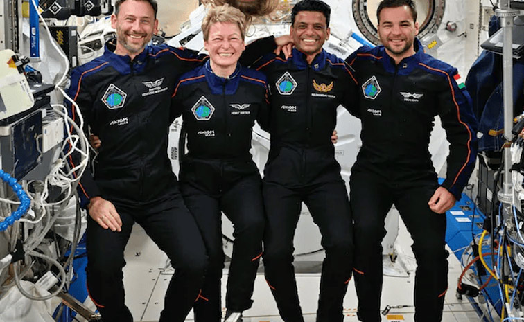 Shubhanshu Shukla Return To Earth Photos4