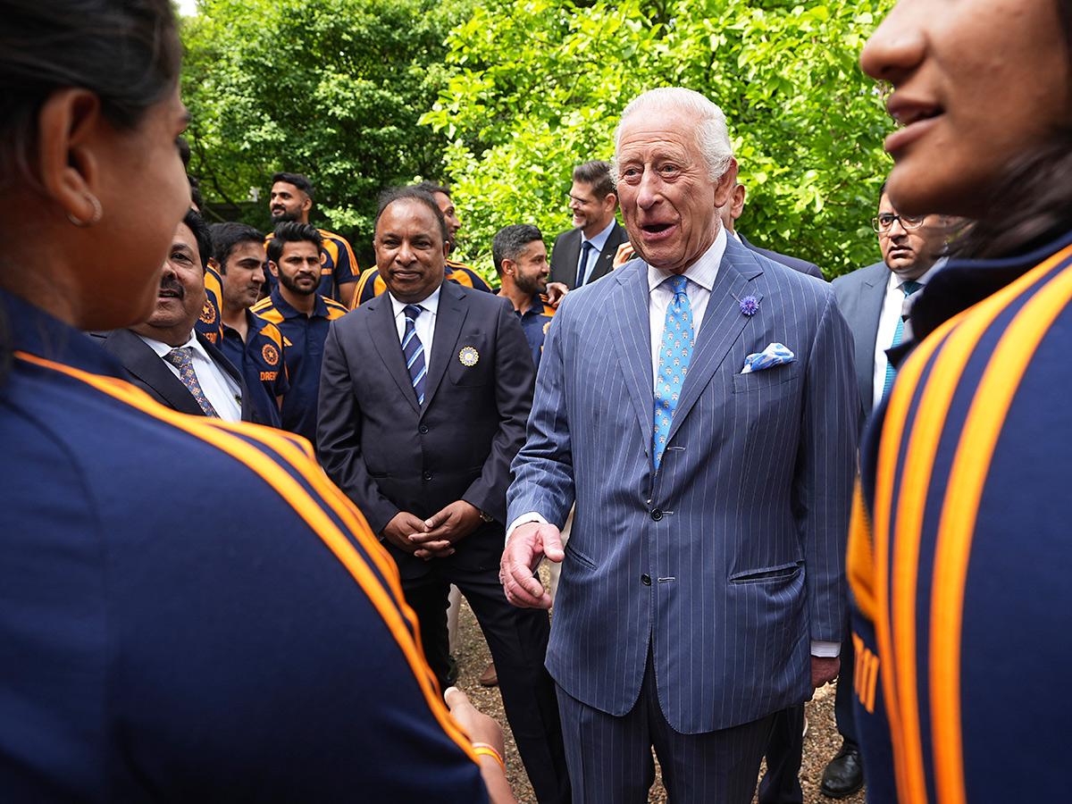 INDvsENG : Team India Meeting with King Charles III at the Clarence House in London13