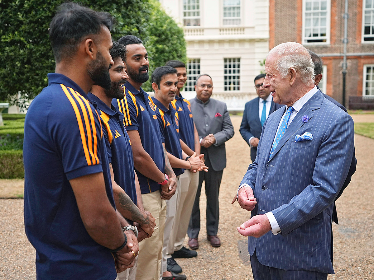 INDvsENG : Team India Meeting with King Charles III at the Clarence House in London19