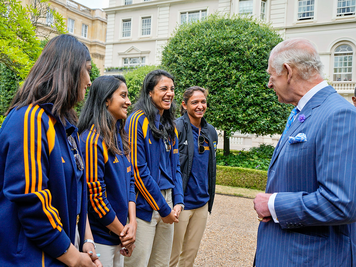INDvsENG : Team India Meeting with King Charles III at the Clarence House in London20