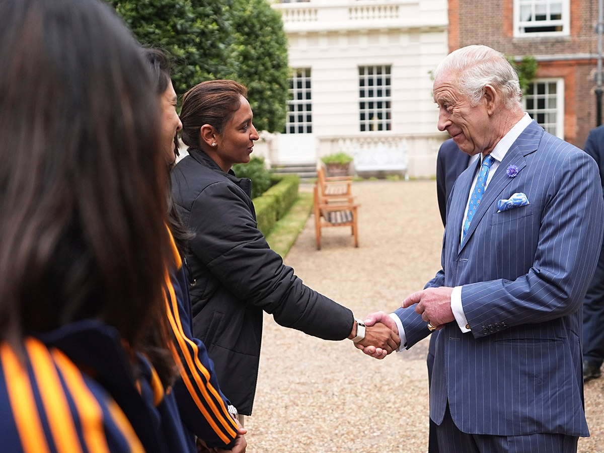 INDvsENG : Team India Meeting with King Charles III at the Clarence House in London21
