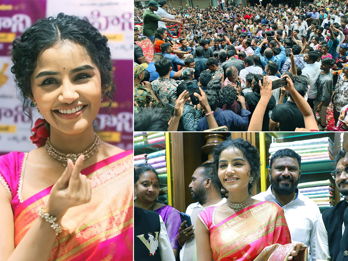 Actress Anupama Parameswaran at Karimnagar Photos1