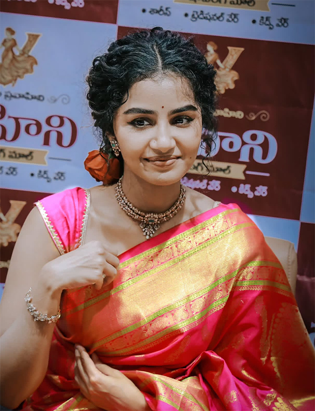 Actress Anupama Parameswaran at Karimnagar Photos12