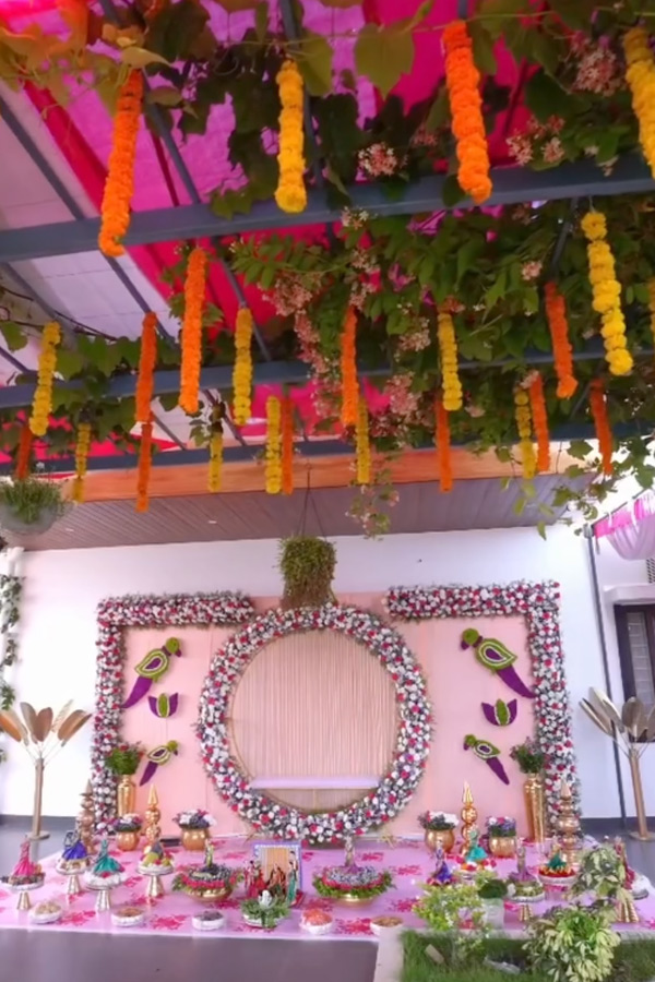Bigg Boss Fame Adi Reddy Wife Kavitha Seemantham Function Photos4