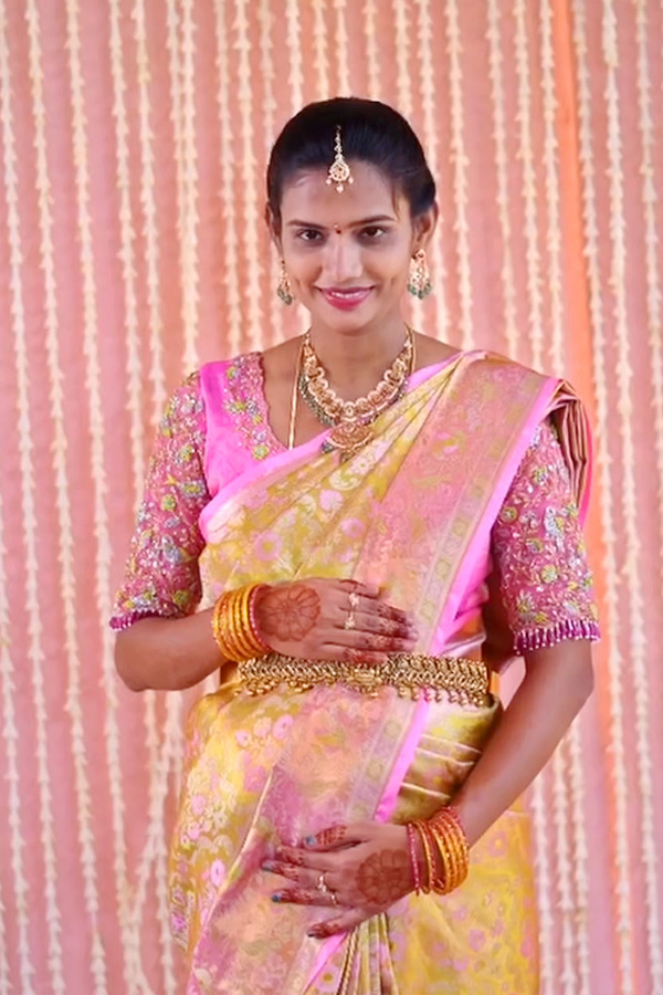 Bigg Boss Fame Adi Reddy Wife Kavitha Seemantham Function Photos7