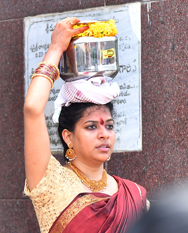 Devotional : Indrakeeladri Durgamma Ashadam Celebrations Photos 12