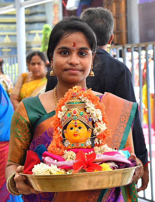 Devotional : Indrakeeladri Durgamma Ashadam Celebrations Photos 13