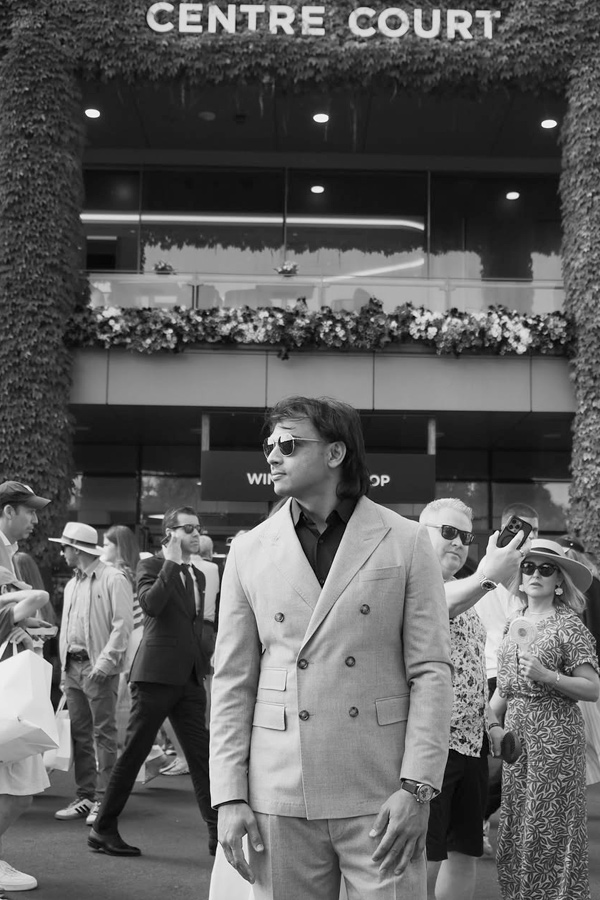 Neeraj Chopra makes first public appearance with wife at Wimbledon Photos6