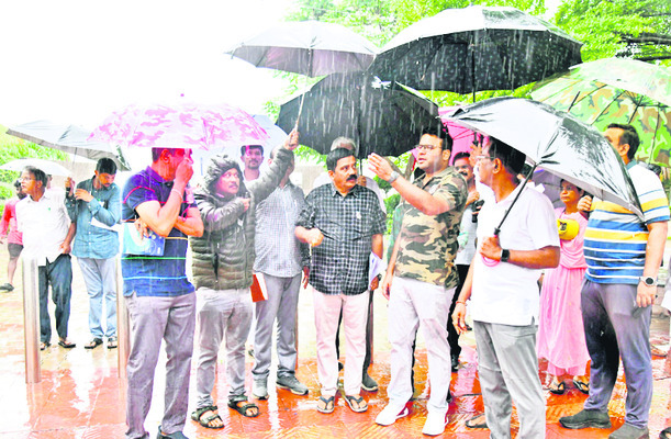 గిరి ప్రదక్షిణకు పకడ్బందీ ఏర్పాట్లు1