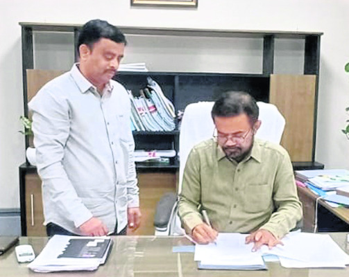 అదనపు కలెక్టర్‌గా మధుసూదన్‌నాయక్‌ 
1