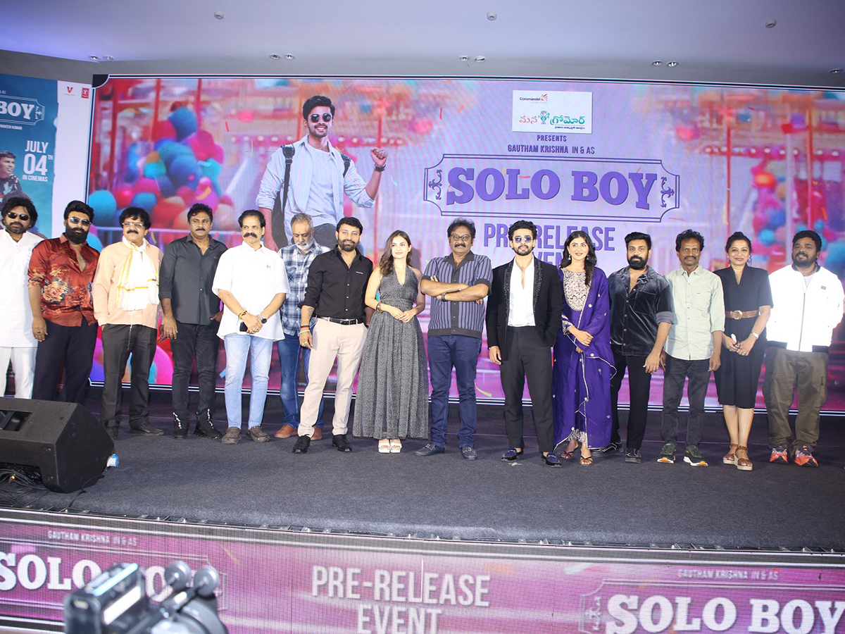 Gautham Krishna Solo Boy Movie Pre Release Event Photos23