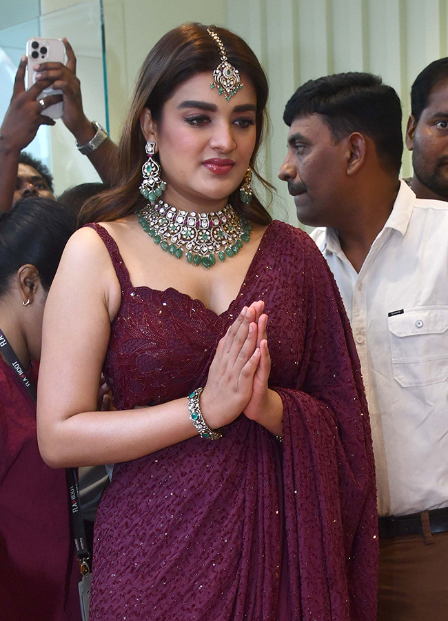 Actress Nidhhi Agerwal At Warangal Photos12