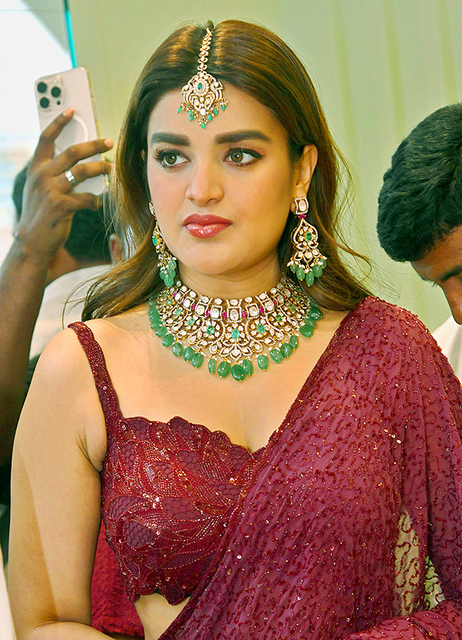 Actress Nidhhi Agerwal At Warangal Photos13