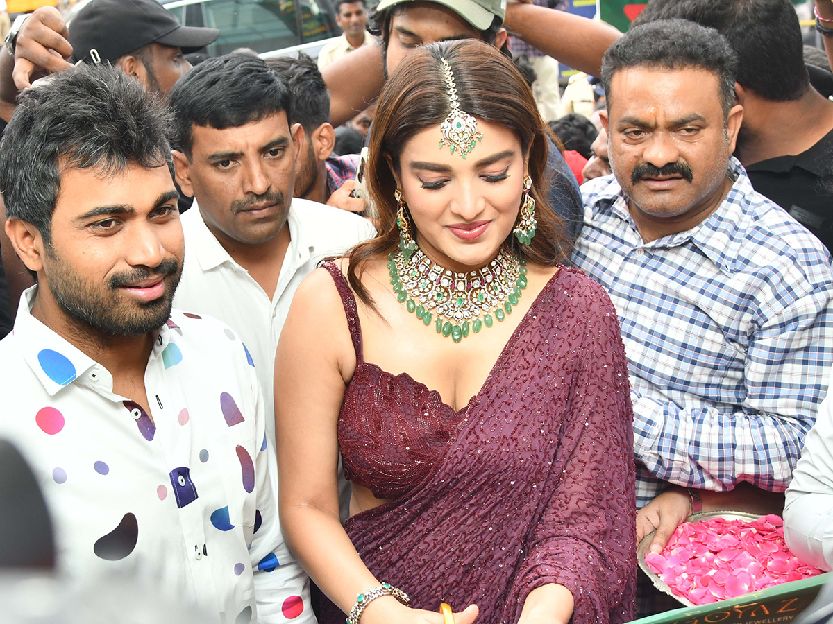 Actress Nidhhi Agerwal At Warangal Photos16