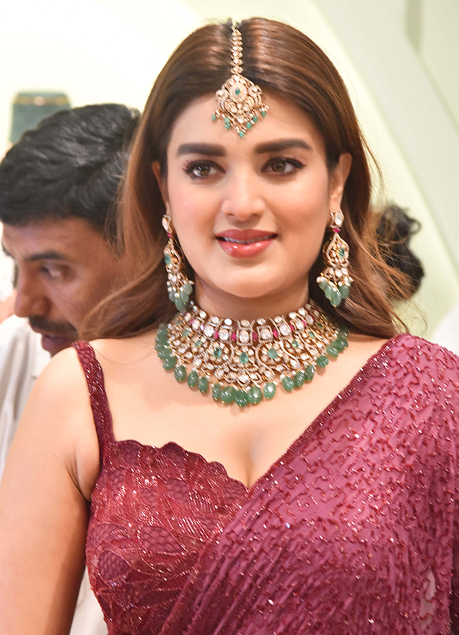 Actress Nidhhi Agerwal At Warangal Photos6