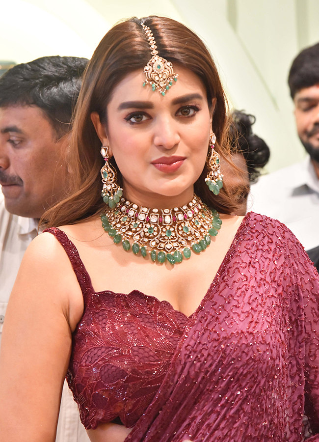 Actress Nidhhi Agerwal At Warangal Photos8