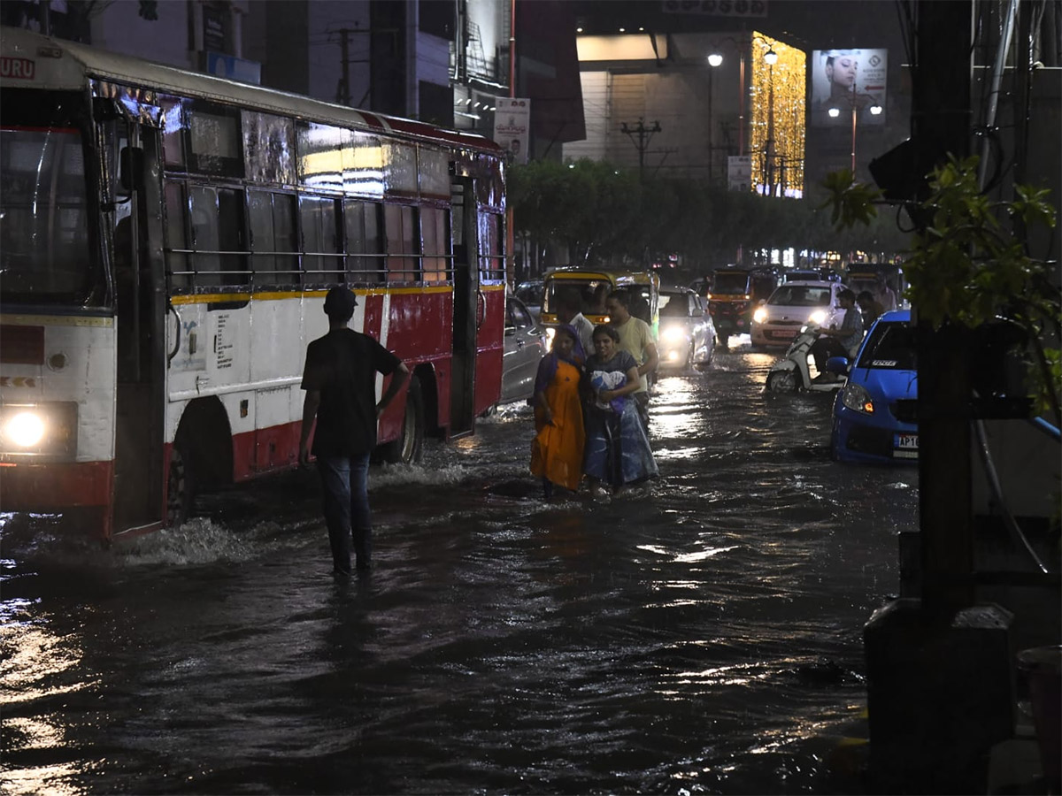 Heavy Rain in Vijayawada Today Photos13
