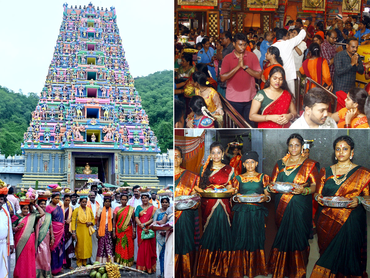 Huge Devotees Rush At Indrakeeladri Photos1
