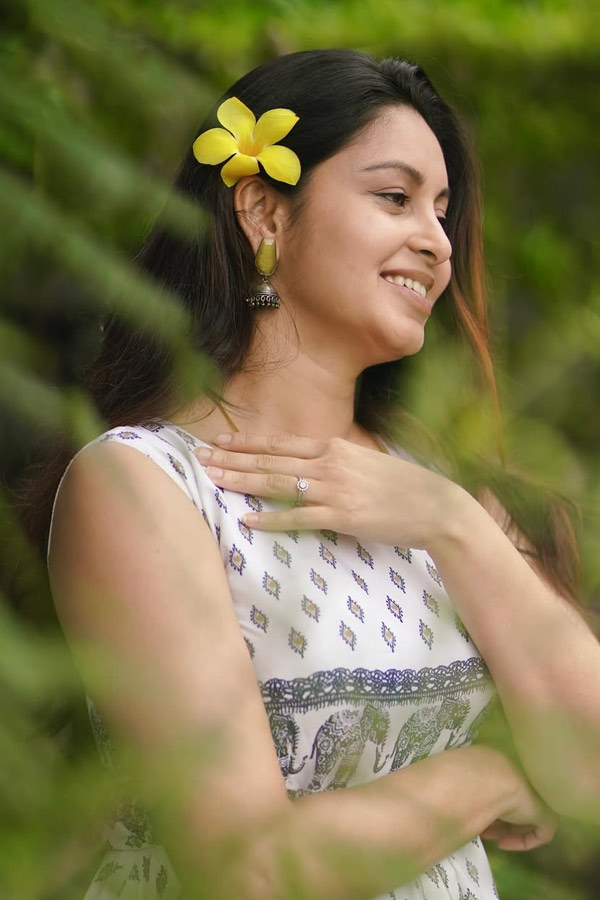 Tollywood Actress Abhinaya enjoying Her Kerala vacation Photos4