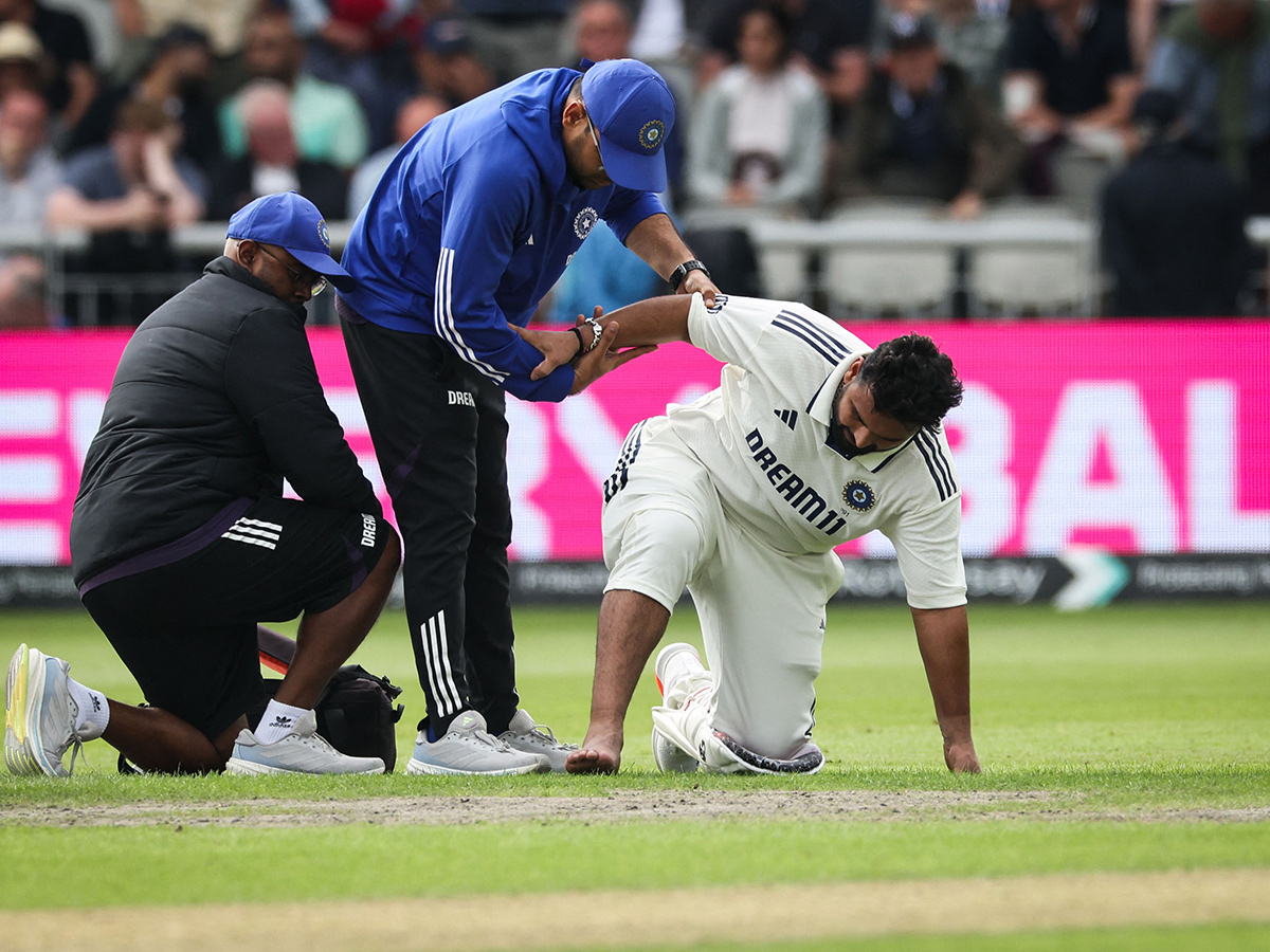 Rishabh Pant injury fourth test India and England Photos4