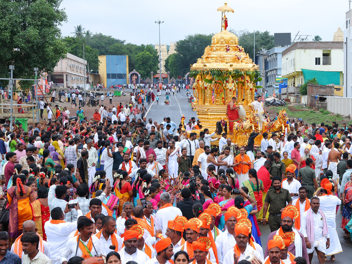 Swarna Rathotsavam Celebration Grandly Held In Srisailam 2
