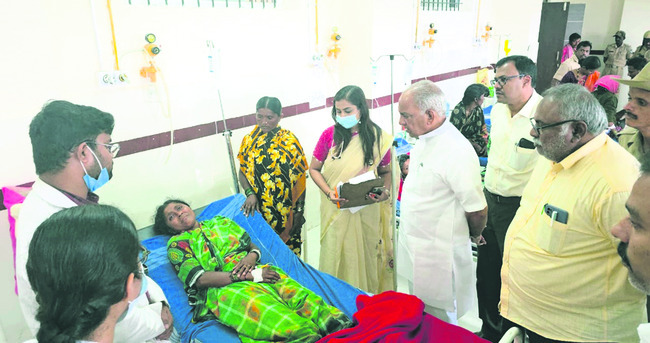 బాధిత కుటుంబానికి పరామర్శ 1