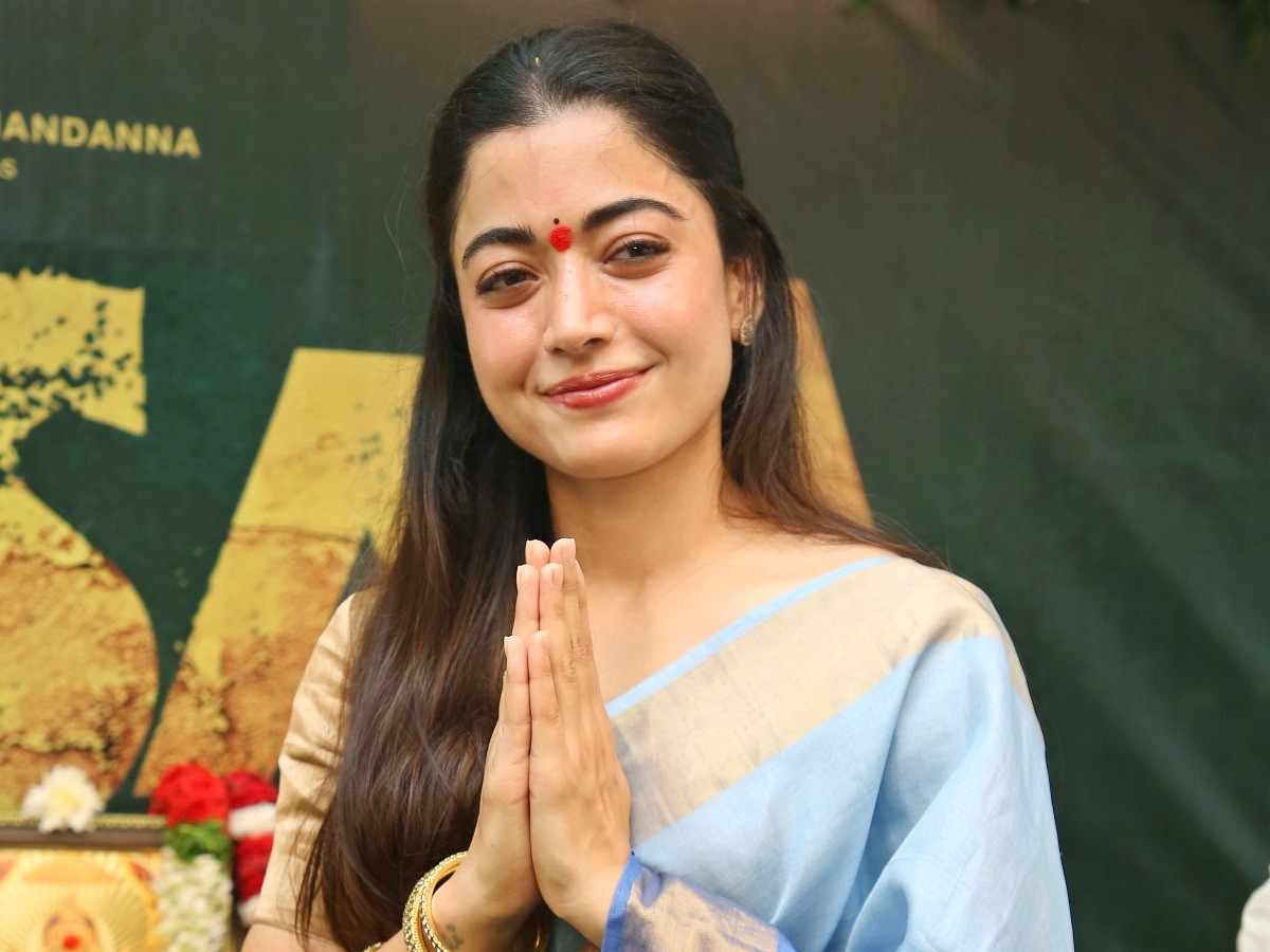 Rashmika Mandanna MYSAA Movie Opening Photos10