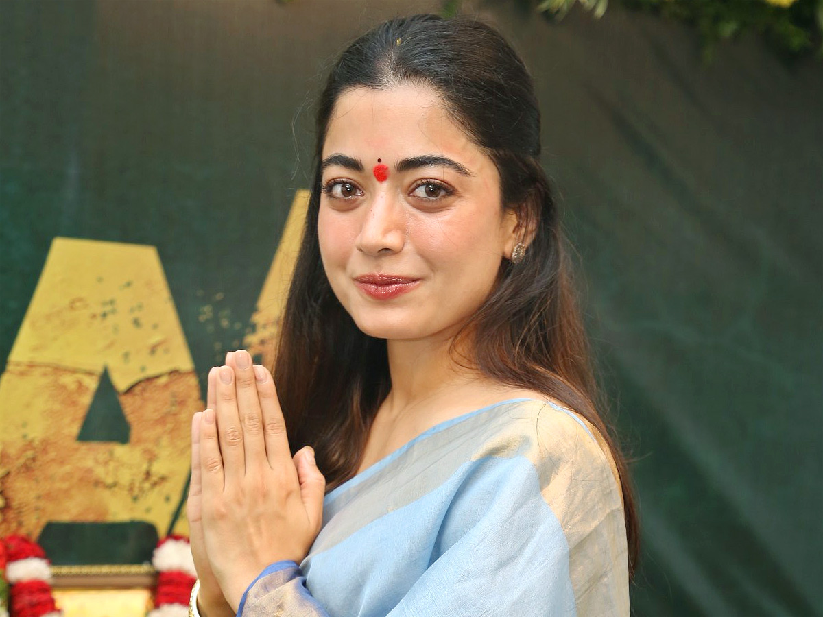 Rashmika Mandanna MYSAA Movie Opening Photos9
