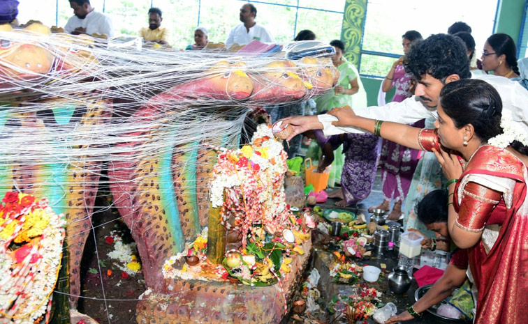 Devotees Celebrated Nagula Chavithi 2025 Photos1