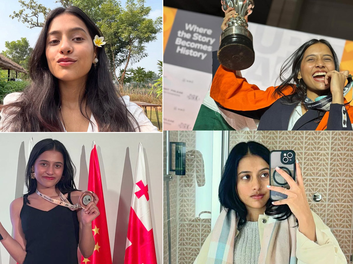 Divya Deshmukh is the first Indian woman champion, Becomes Grandmaster Photos1