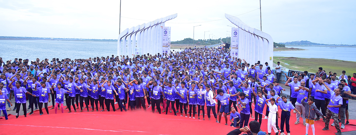 Half Marathon At Ranganayaka Sagar In Siddipet Photos15
