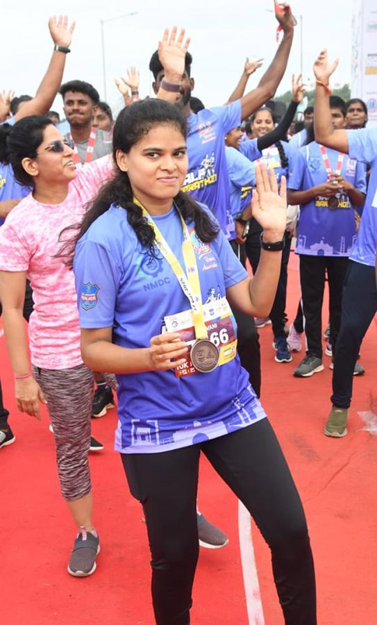 Half Marathon At Ranganayaka Sagar In Siddipet Photos16