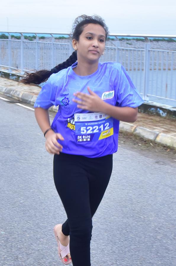 Half Marathon At Ranganayaka Sagar In Siddipet Photos17