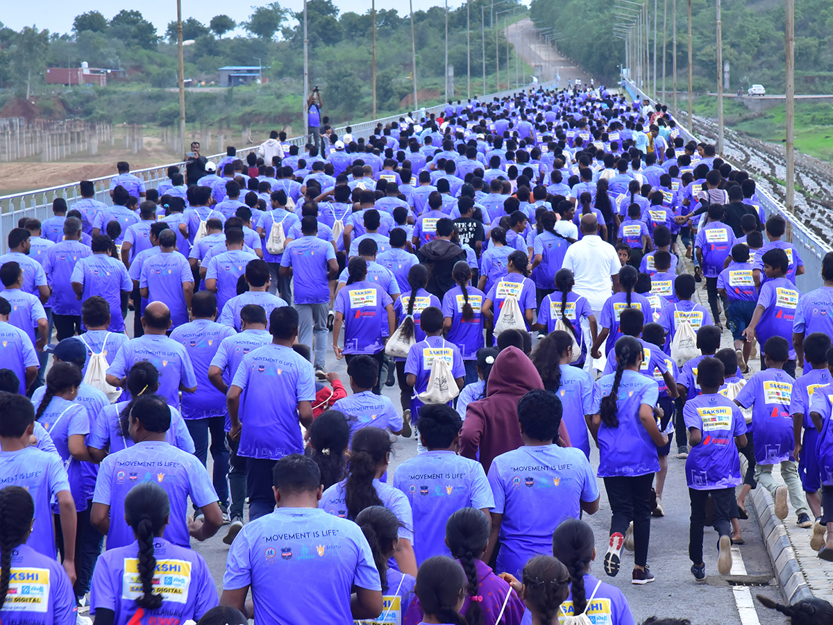 Half Marathon At Ranganayaka Sagar In Siddipet Photos19