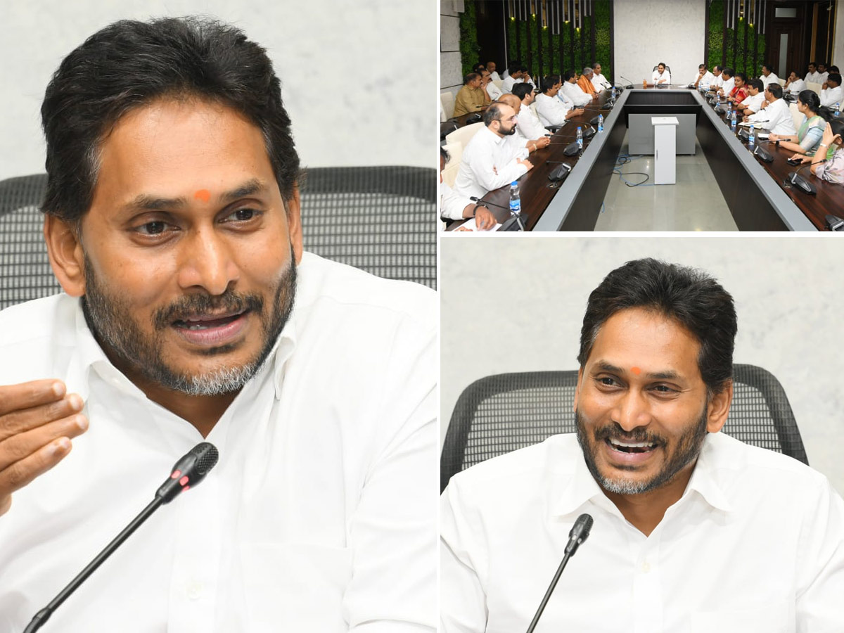 YS Jagan Key Announcement Comments At YSRCP PAC Meeting Photos1