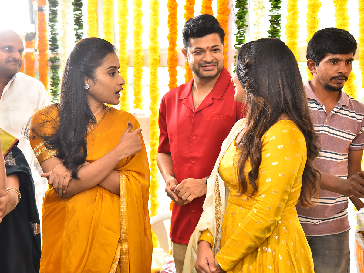 Niharika Konidela Producing New Movie Launched with Pooja Photos15