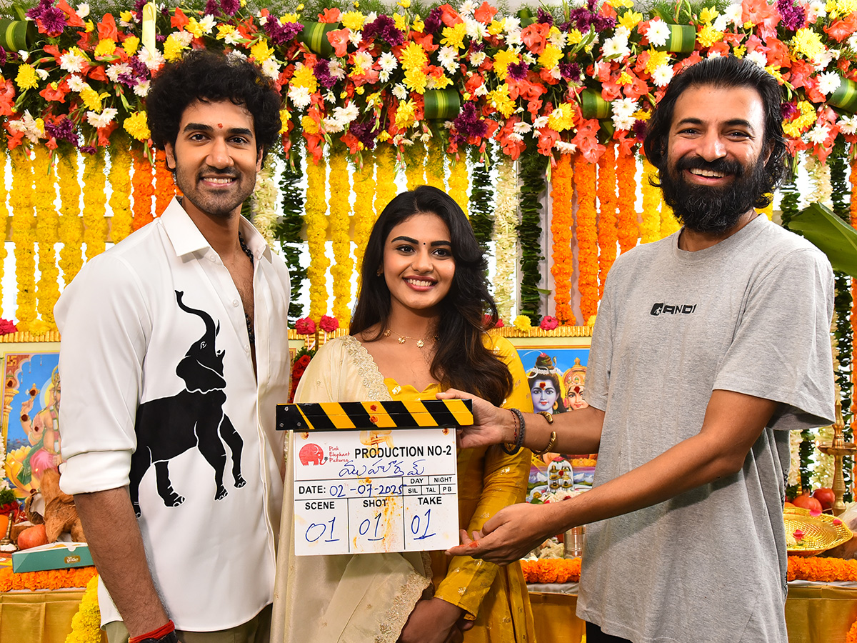 Niharika Konidela Producing New Movie Launched with Pooja Photos2