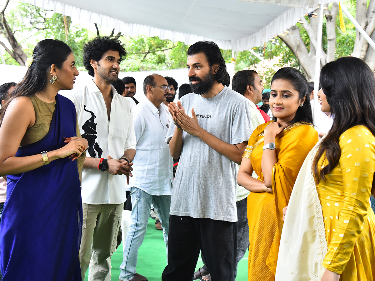 Niharika Konidela Producing New Movie Launched with Pooja Photos4