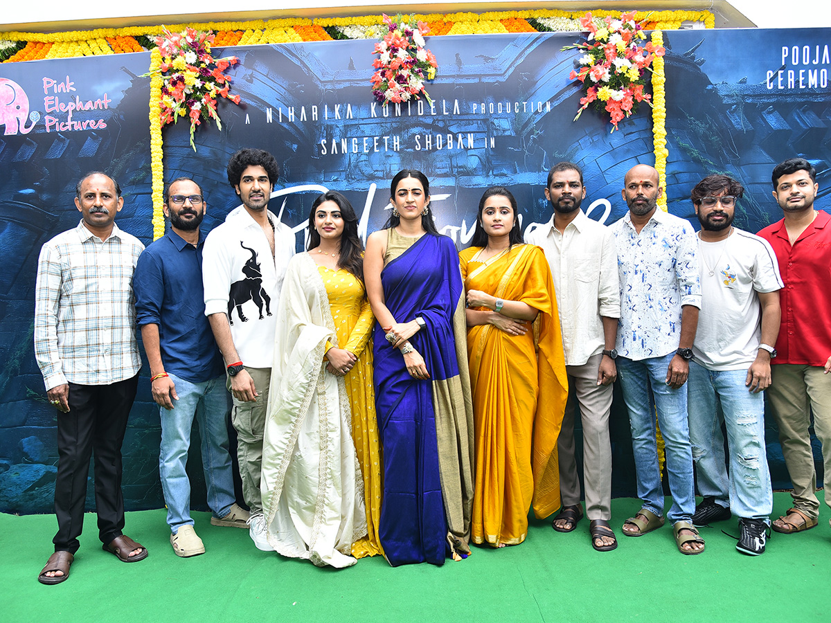 Niharika Konidela Producing New Movie Launched with Pooja Photos7