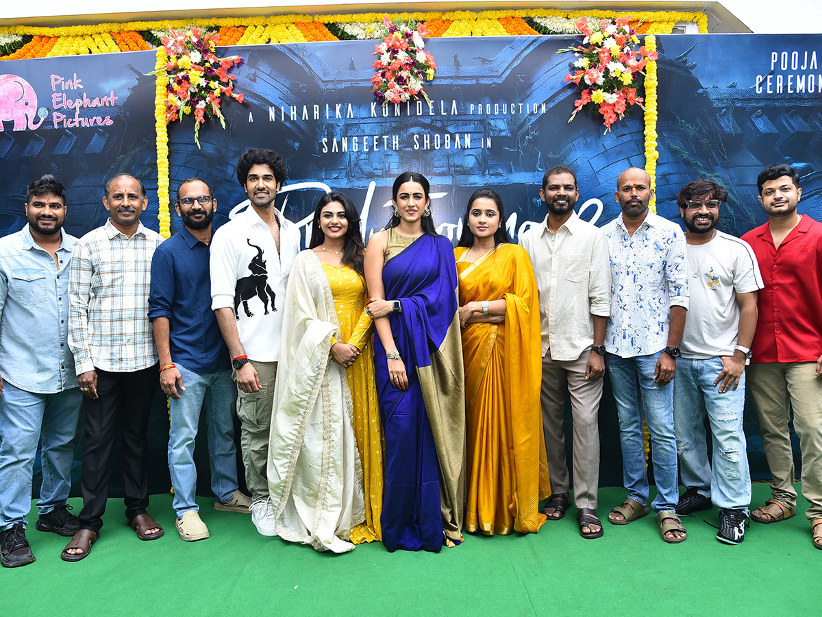 Niharika Konidela Producing New Movie Launched with Pooja Photos8