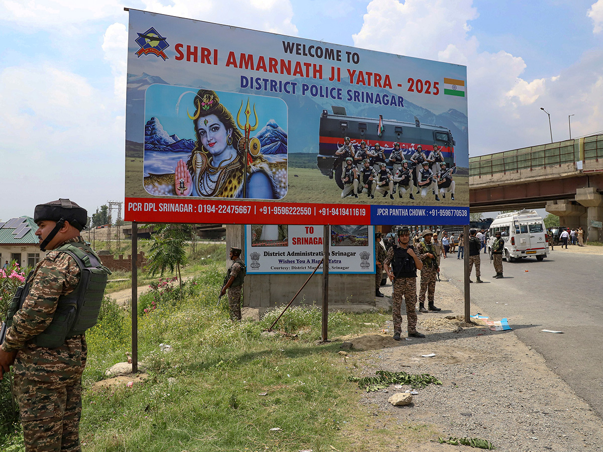 The Amarnath Yatra Being Welcomed Photos3