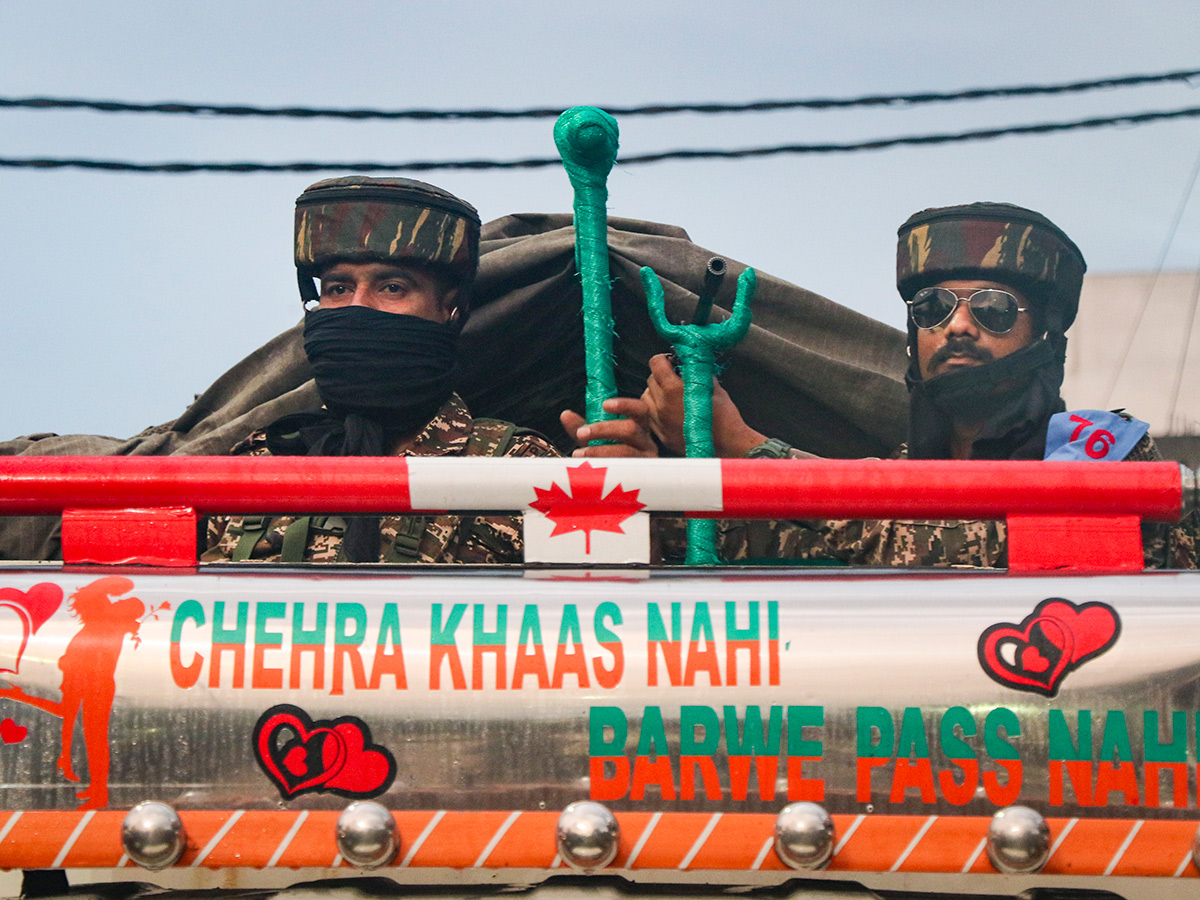 The Amarnath Yatra Being Welcomed Photos33